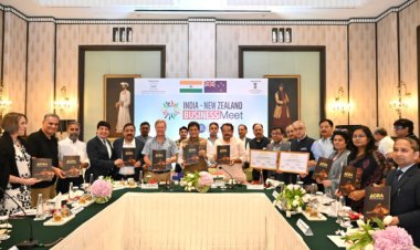भारत और न्यूज़ीलैंड ने नई दिल्ली में मुक्त व्यापार समझौते पर औपचारिक हस्ताक्षर किए