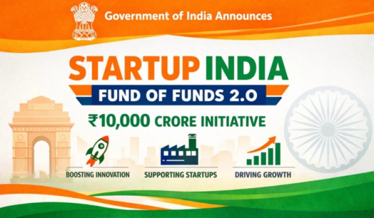 स्टार्टअप इकोसिस्टम में पूंजी प्रवाह बढ़ाने के लिए सरकार ने 10 हजार करोड़ के फंड को अधिसूचित किया